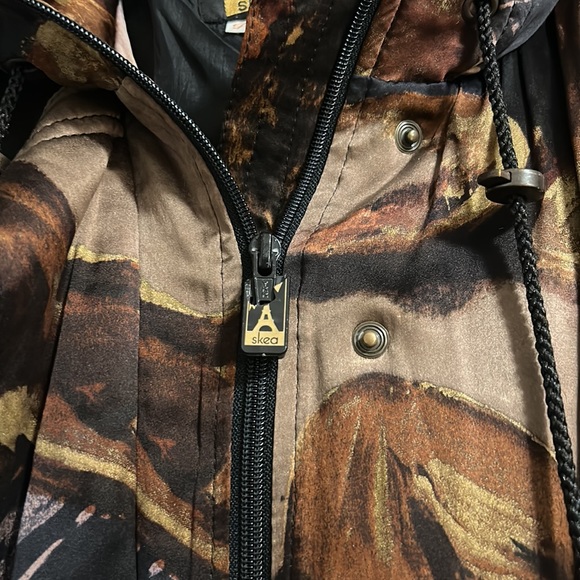 SKEA  PARIS/VAIL JACKET VERY BEAUTIFUL AND EXCELLENT CONDITION PURE SILK 100/100 - Picture 8 of 14